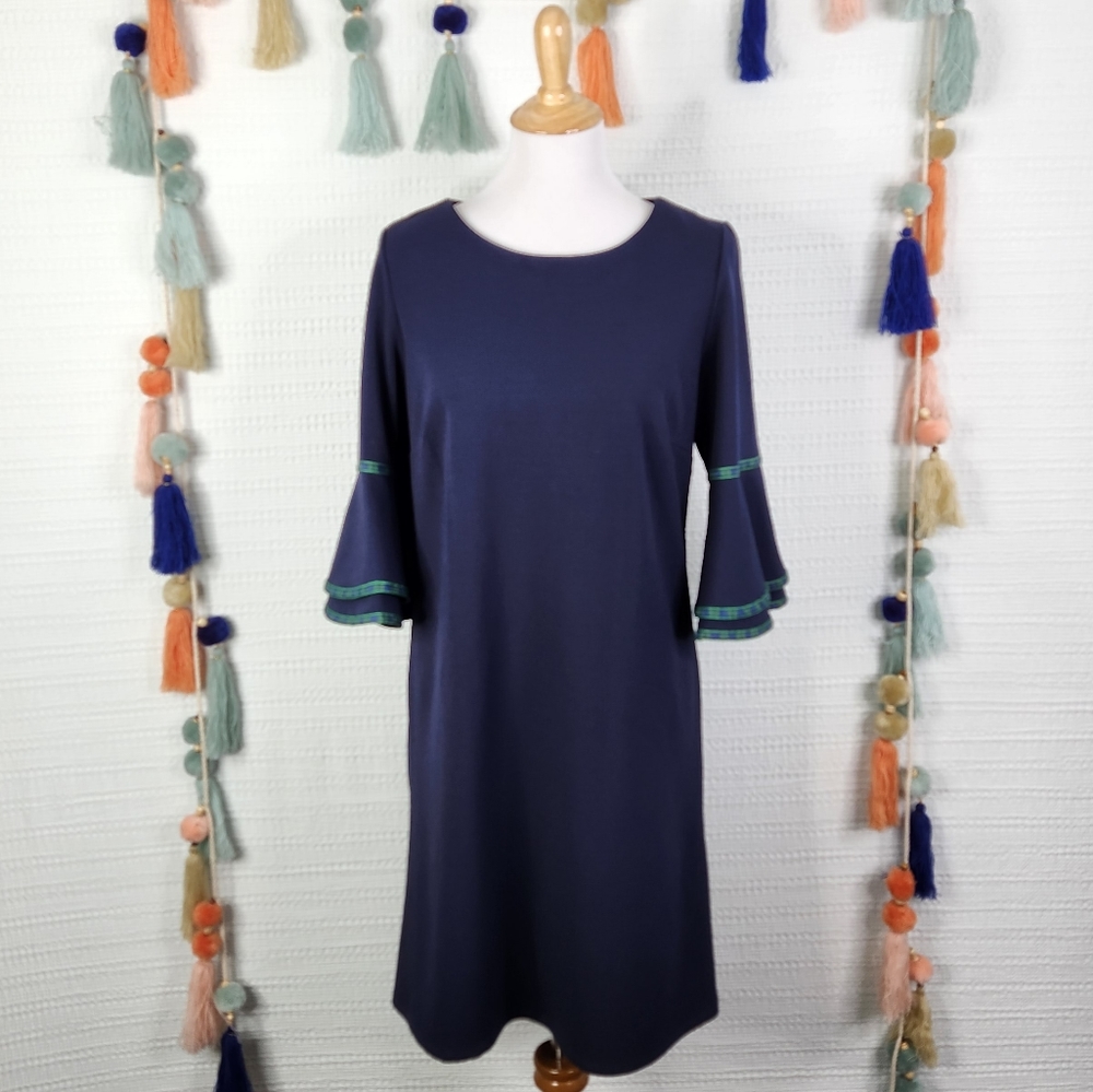 Sharagano Bell Sleeved Dress